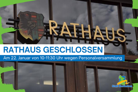 Rathaus geschlossen 26 01 21 450x300