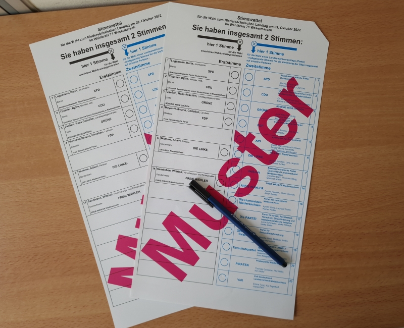Landtagswahl in Niedersachsen 2022